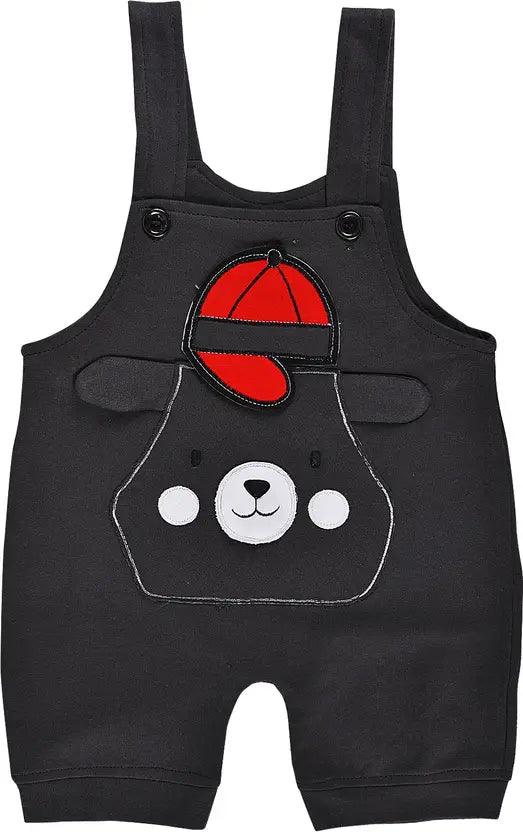 Baby Boys Casual Dungaree T-shirt bt544gry