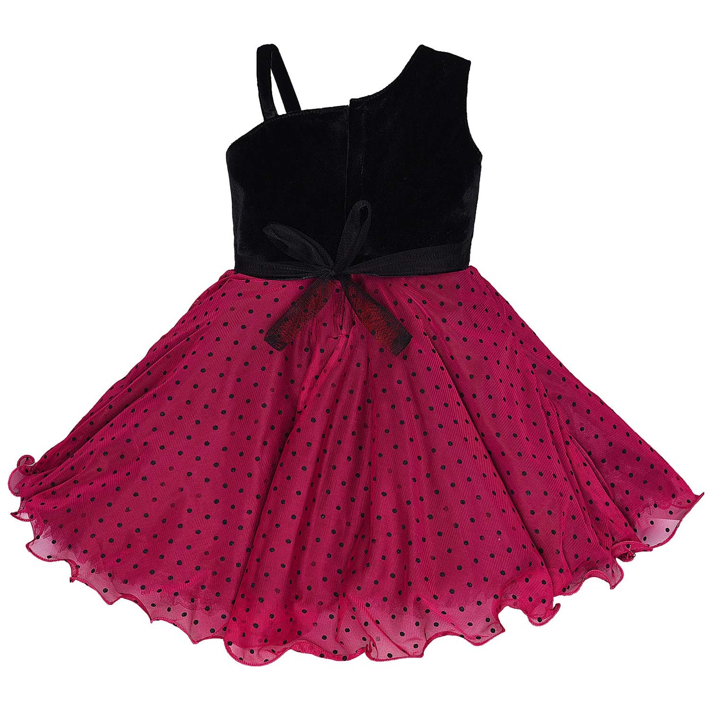 Baby Girls Frock Birthday Dress for Girls - Net - (bxa199pnk)