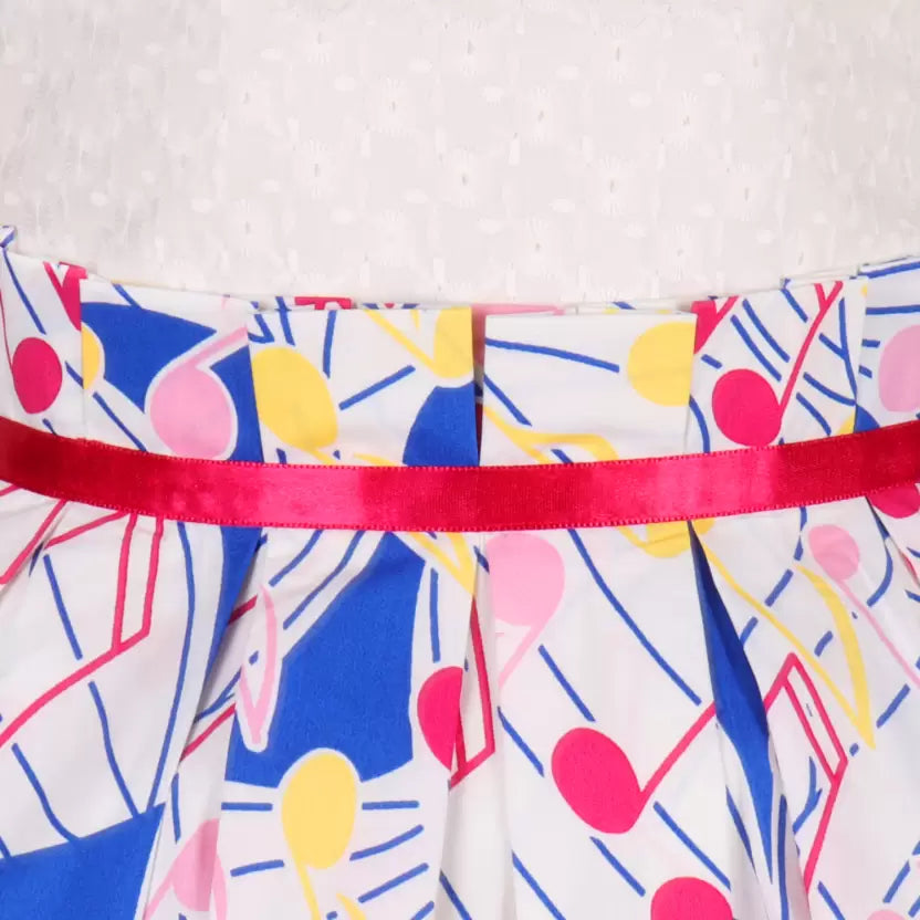 Girls Floral Printed Cotton dress ctn629