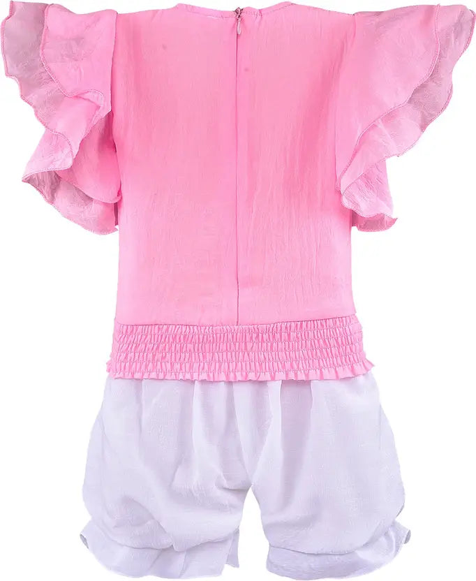 Girls Casual Top Shorts csl343bpnk