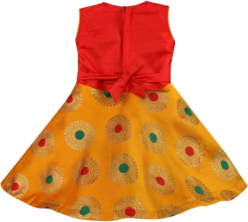 Baby Girls Embellished Ethnic Frocks Dress fe2943yrd