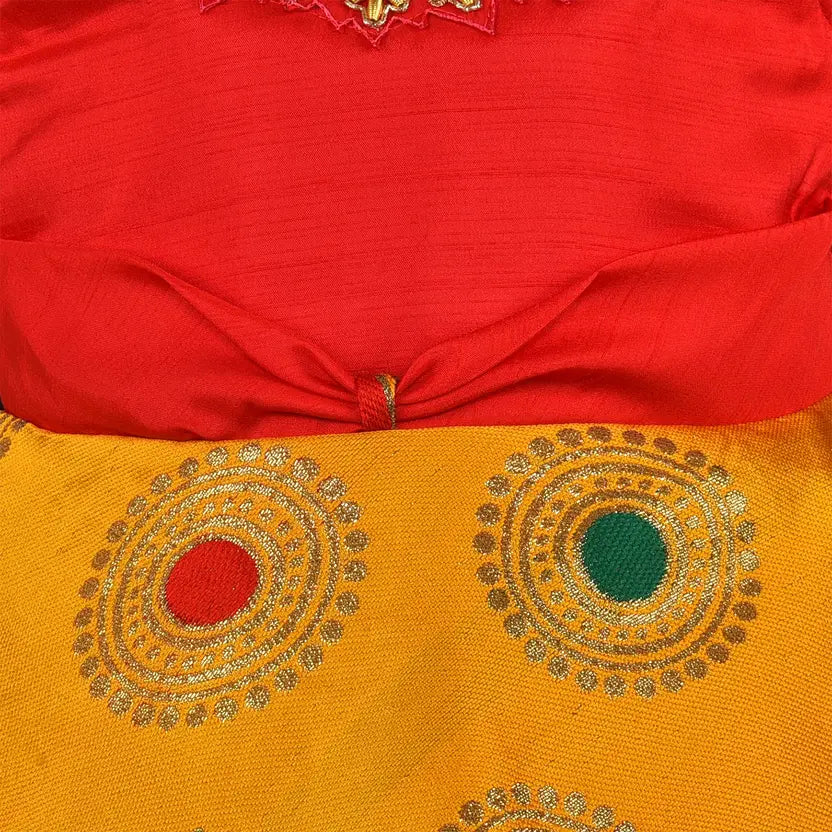 Baby Girls Embellished Ethnic Frocks Dress fe2943yrd