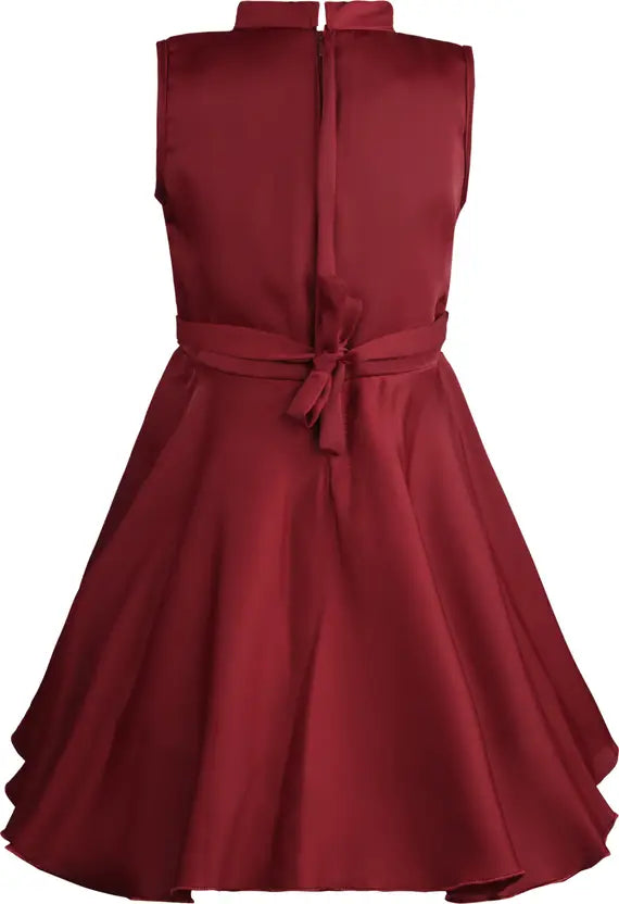 Baby Girls Midi/Knee Length Party Dress stn885mrn