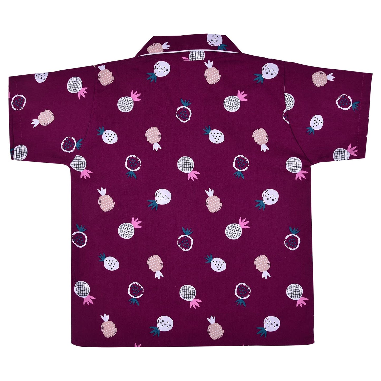 Unisex Printed Top and Bottom Pyjamas Night Dress