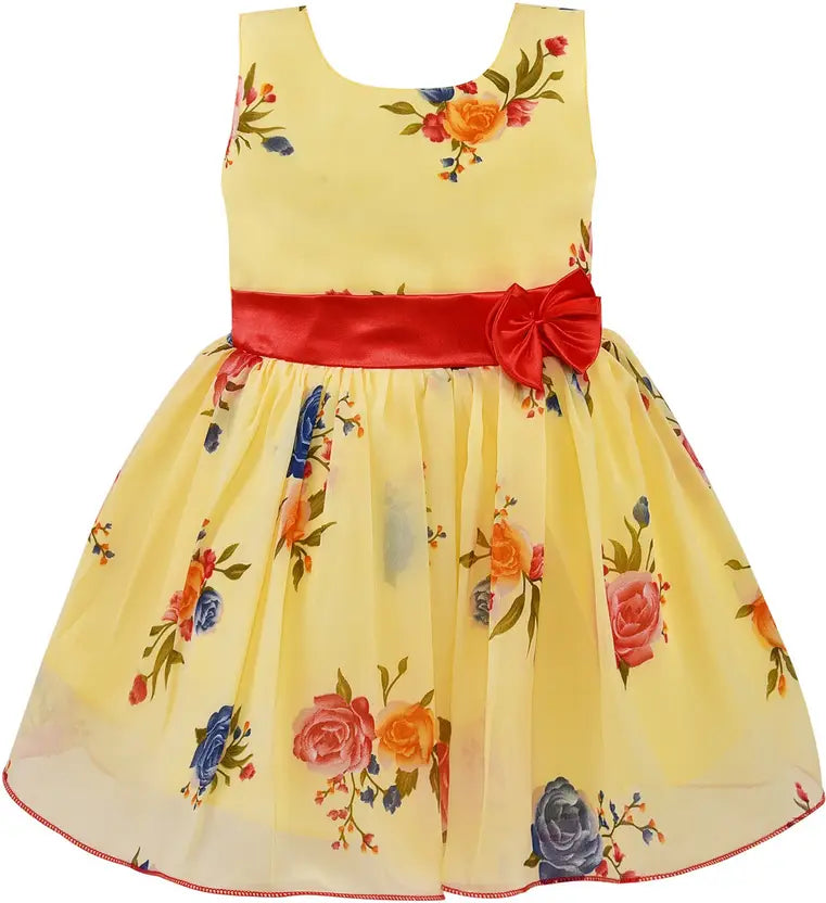 Baby Girls Midi/Knee Length Casual Dress fe3006y
