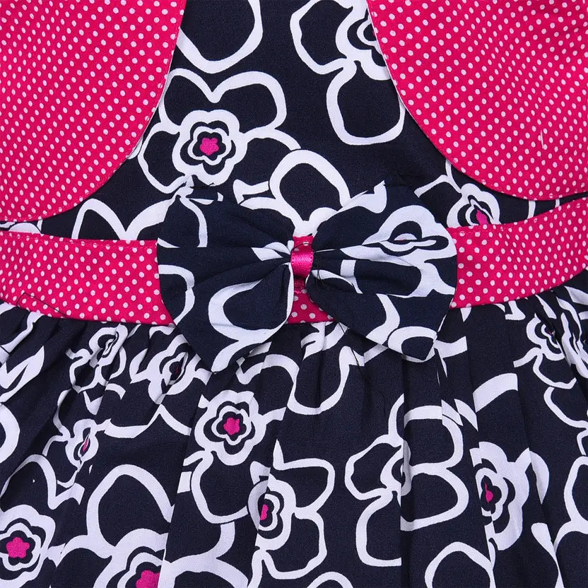 Baby Girls Midi/Knee Length Casual Dress ctn218pnk