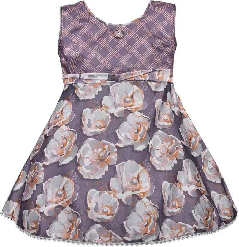 Baby Girls Midi/Knee Length Casual Dress stn718gry