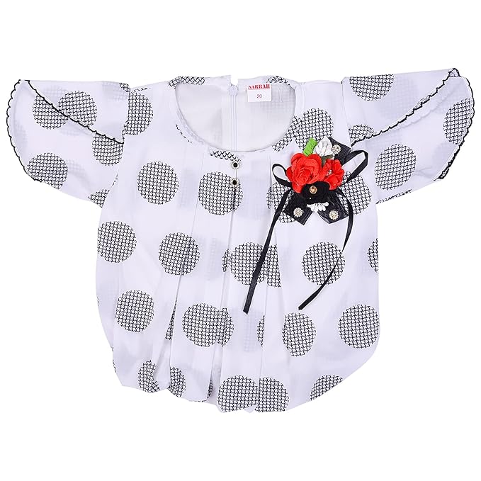 Baby Girls Top and Pant Dress For Girls-(csl328gry)