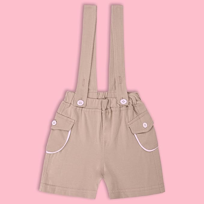 Boys Conversational Printed Cotton Dungaree Set bt687