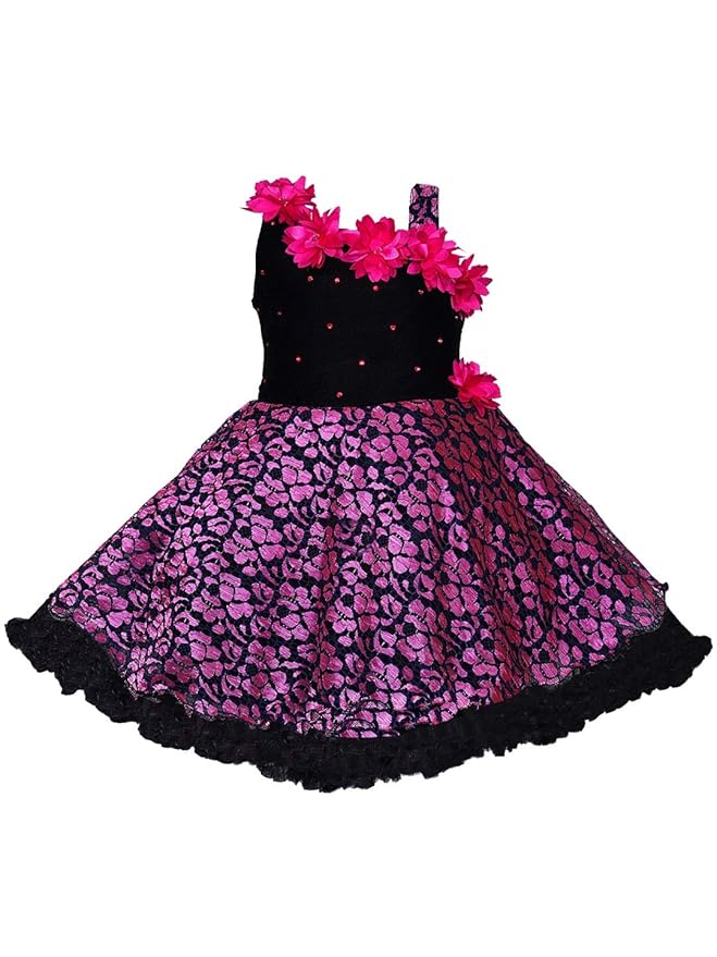 baby girls partywear frocks dress for girls fe1102pnkJKTWHTF