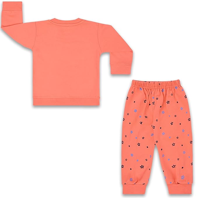 Unisex Printed Top and Bottom Pyjamas Night Dress btef716
