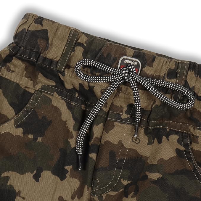 Boys Camouflage Printed Jogger Fit Jeans - Wish Karo - photo 2