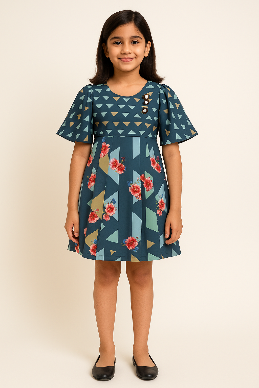 kids Partywear Dress Frock