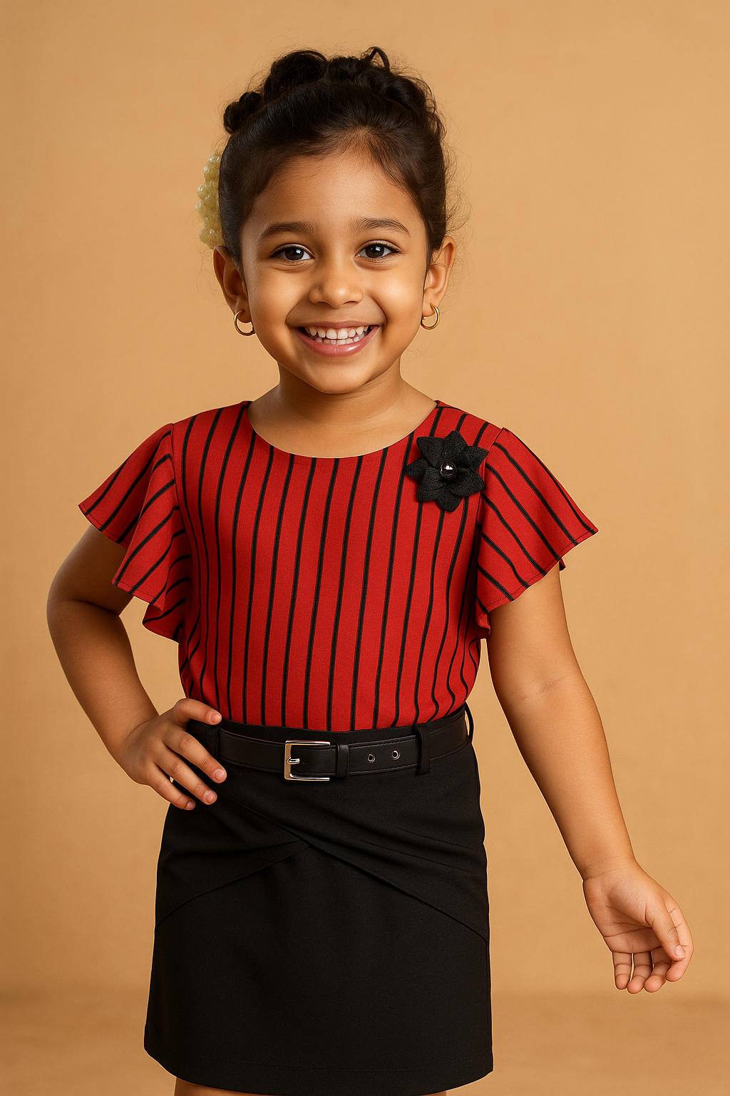 Wish Karo Baby Girls Partywear Frocks Dress For Girls (fe2916rd) - Wish Karo