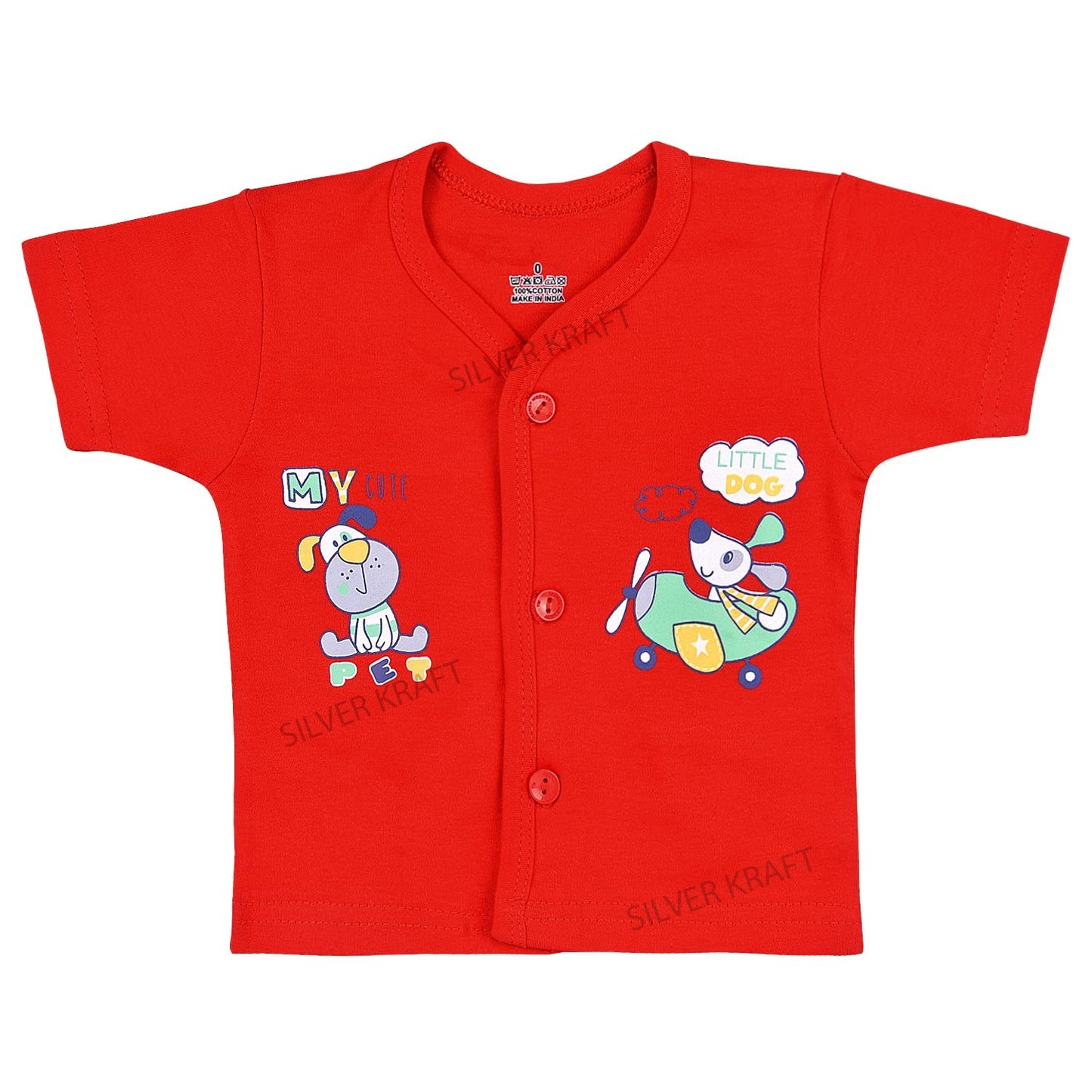 Baby Boys Casual T-shirt Shorts btc2054rdy