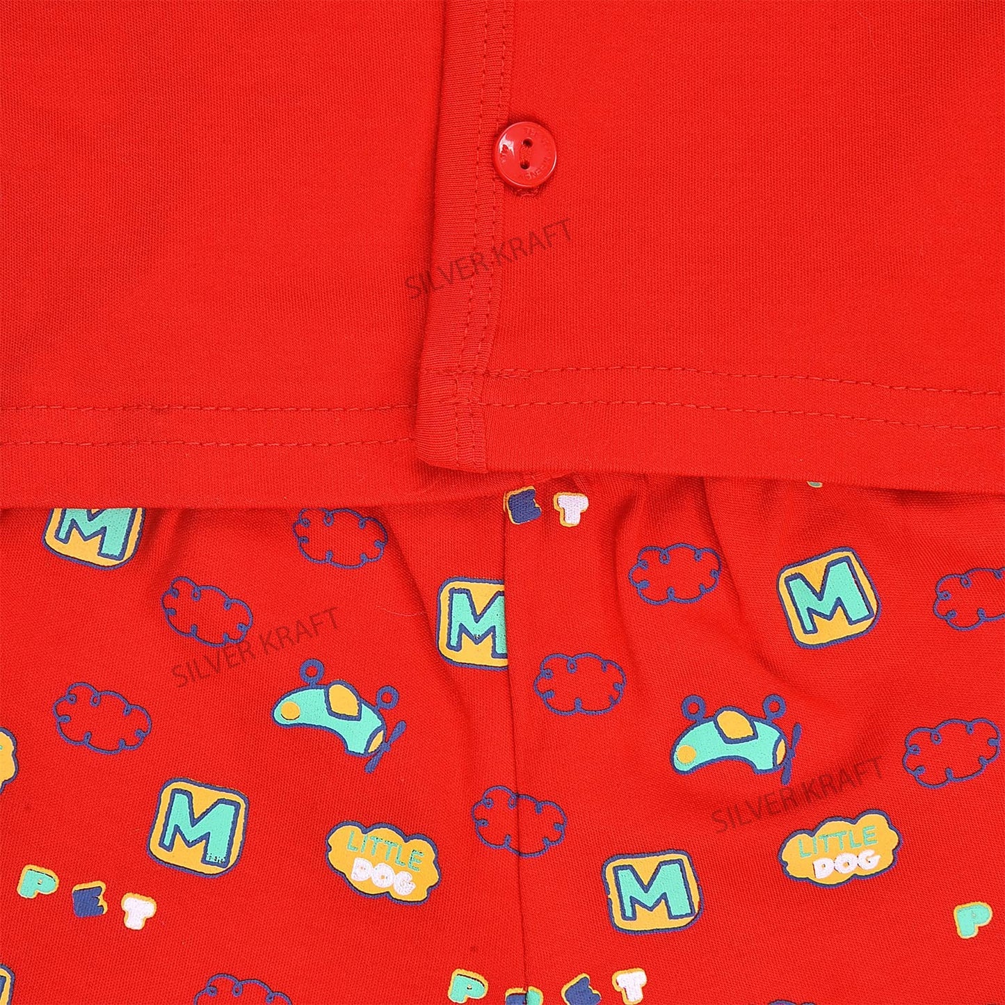 Baby Boys Casual T-shirt Shorts btc2054rdy