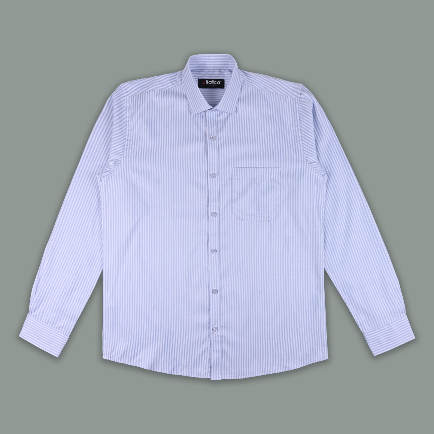 Men’s Cotton Blend Striped Shirt with Full Sleeve (Copy)