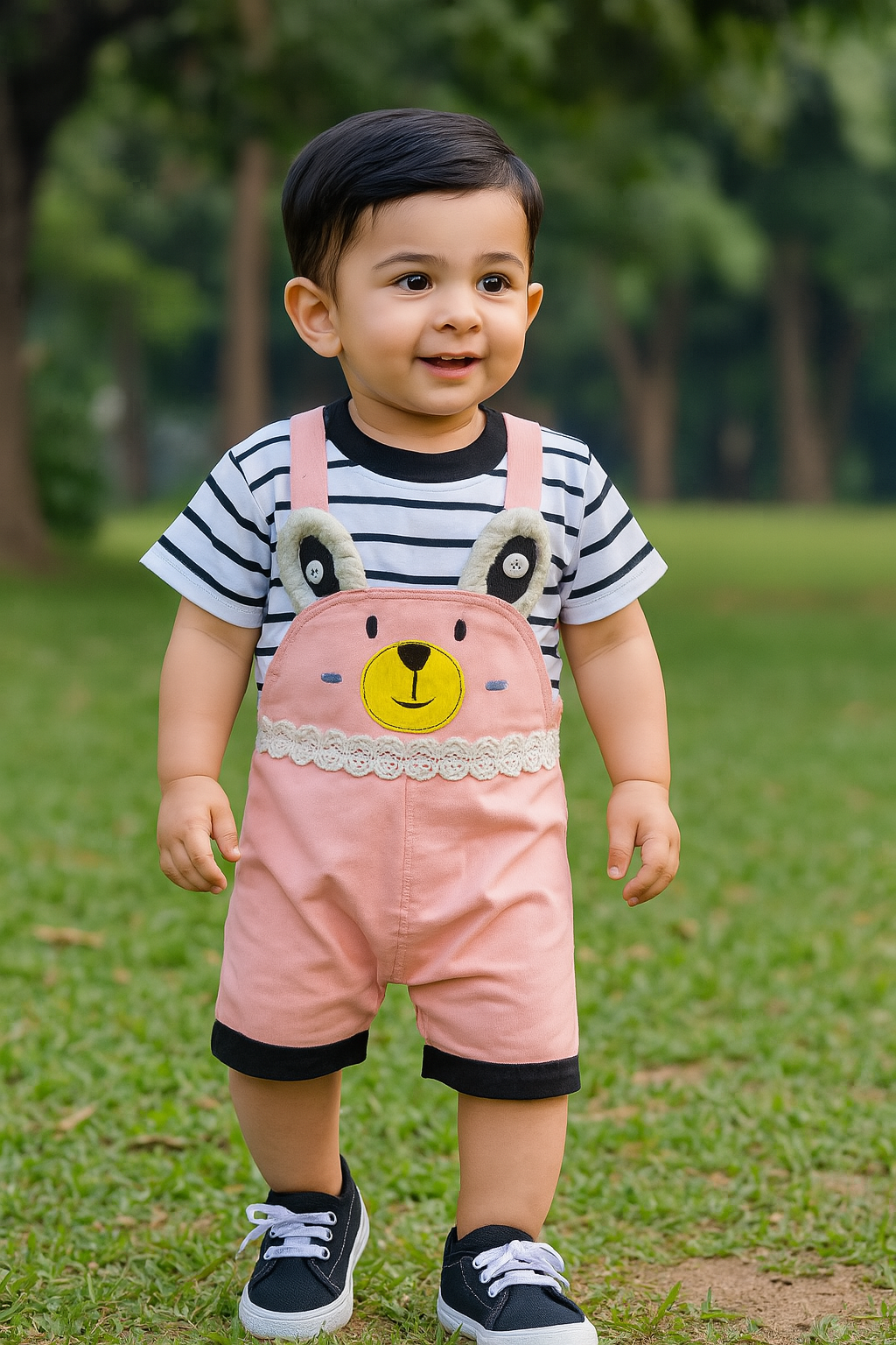 Wish Karo Boys Dungaree For Kids bt86