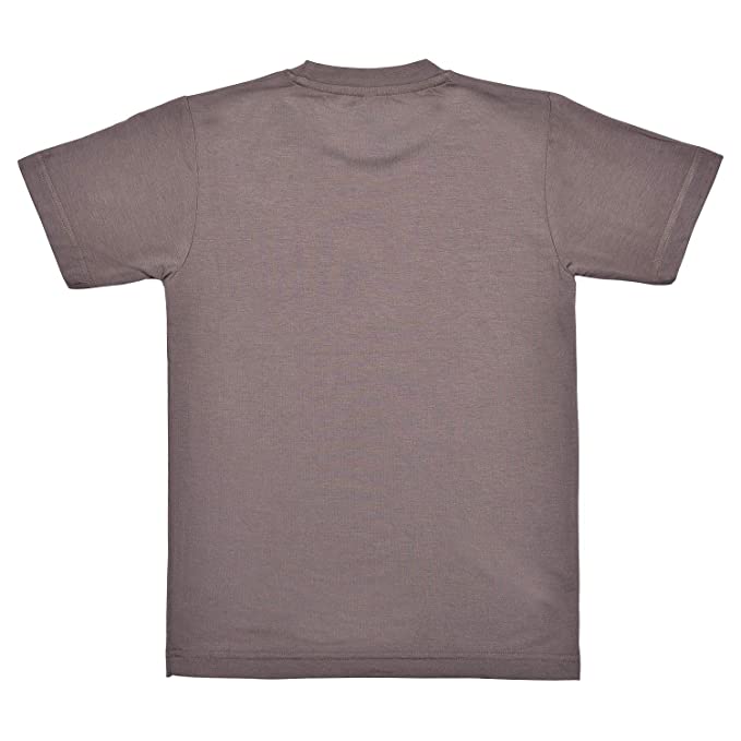 | Boys Plain T-Shirts Grey Color for Boys - Cotton - (T3045h)