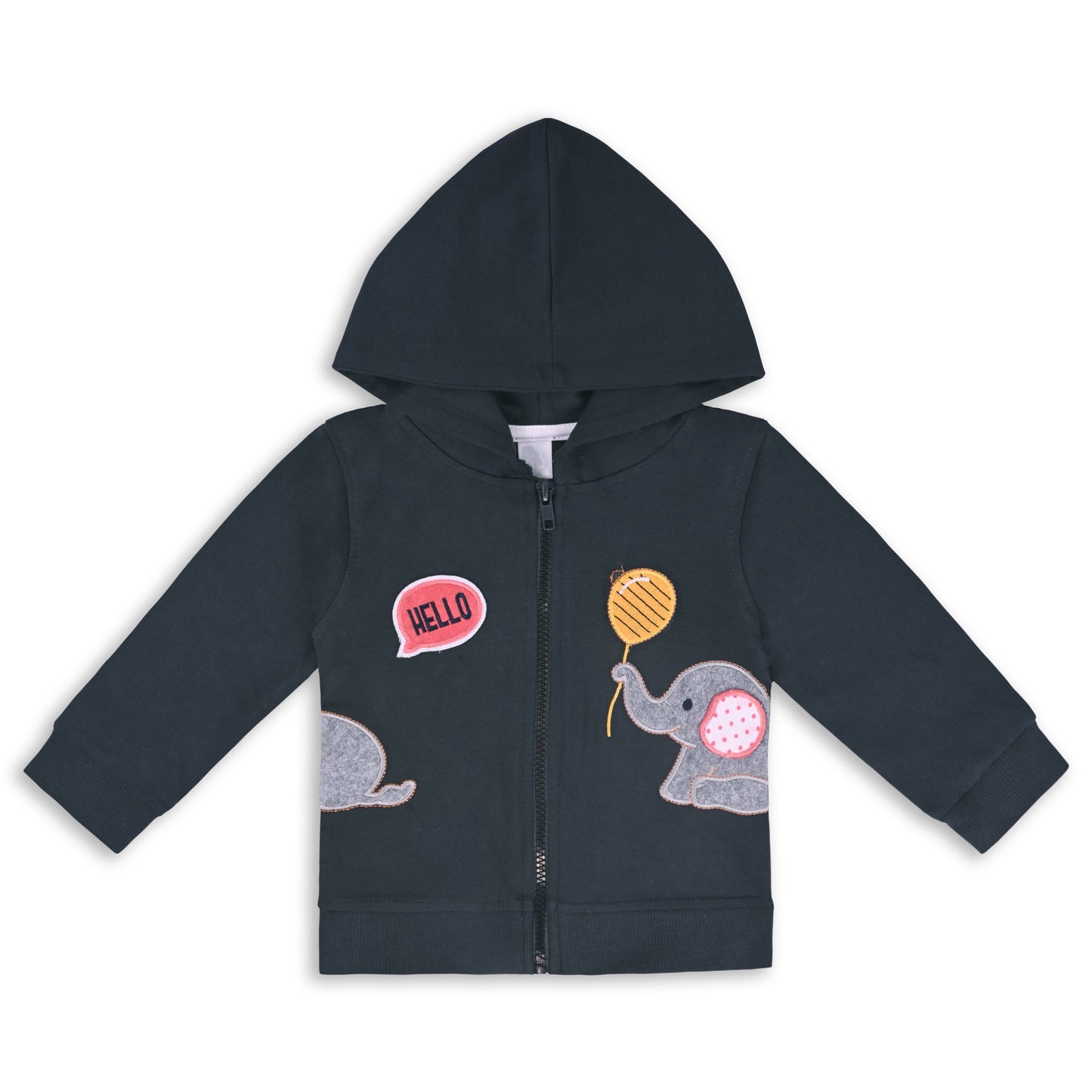 Buy Navy Blue Unisex Cotton Sweatshirt Online | Best Hoodies for Baby Boys | Kids Hoodies Under 599
