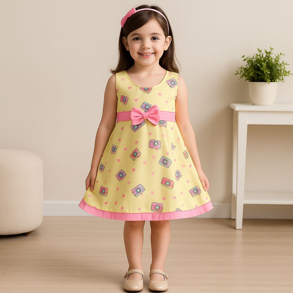 Wish Karo kids Birthday Frock Dress (stn755y) - Wish Karo - photo 1