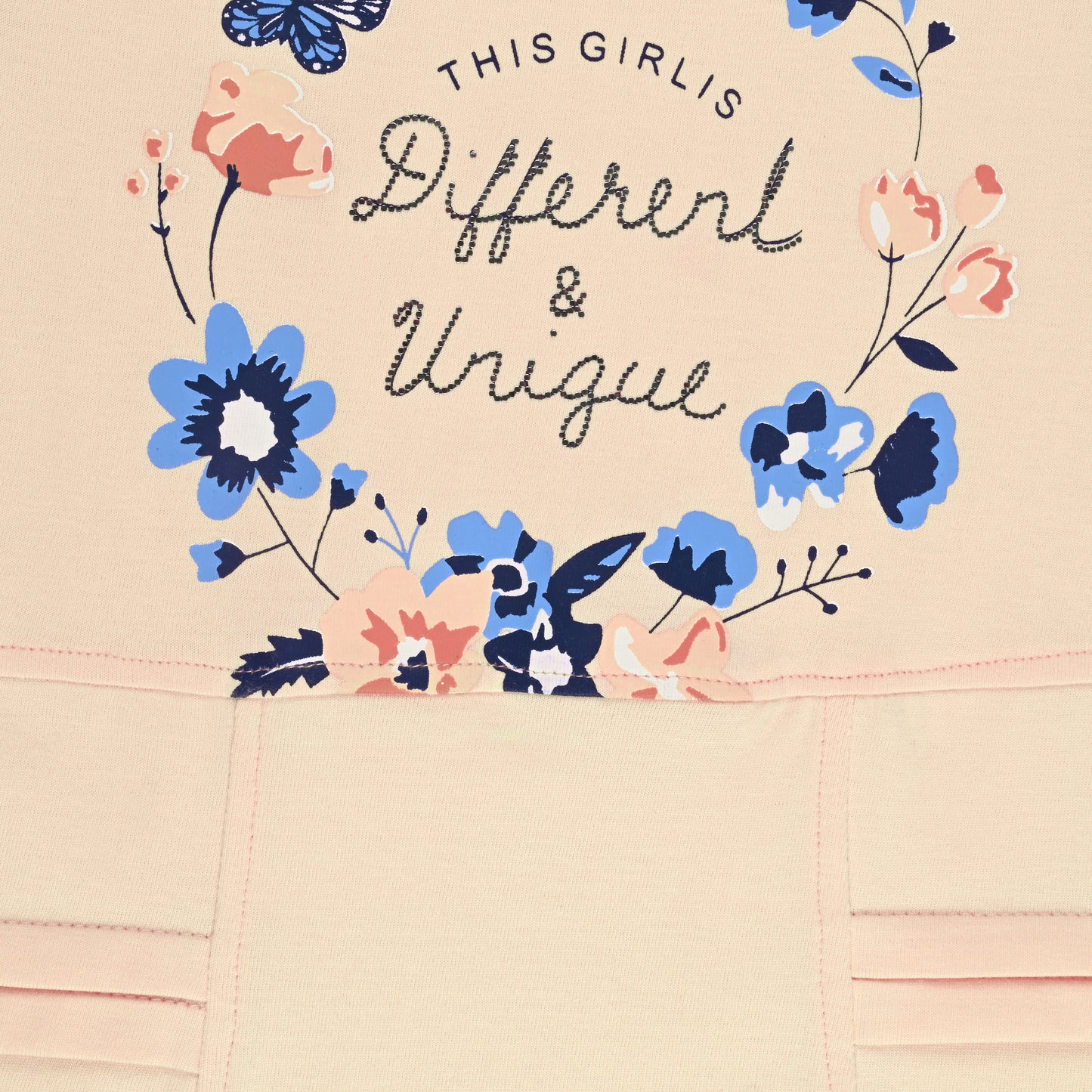 Girls Floral Printed Top and Pant bt793