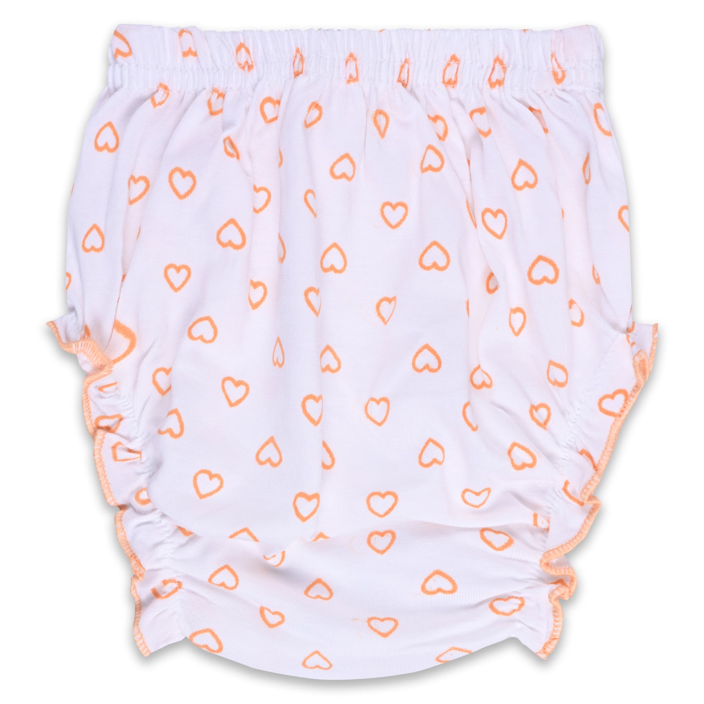 Baby Girls Printed A-Line Frock Dress With Brief bte755