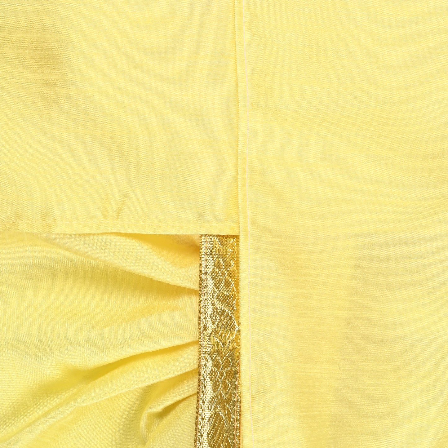 Boys Traditional Art Silk Kurta and Dhoti Set – Gold Detailing
