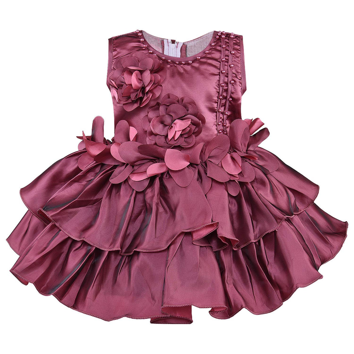 Wish Karo Baby Girls Frock Dress-(fe2786wn) - Wish Karo