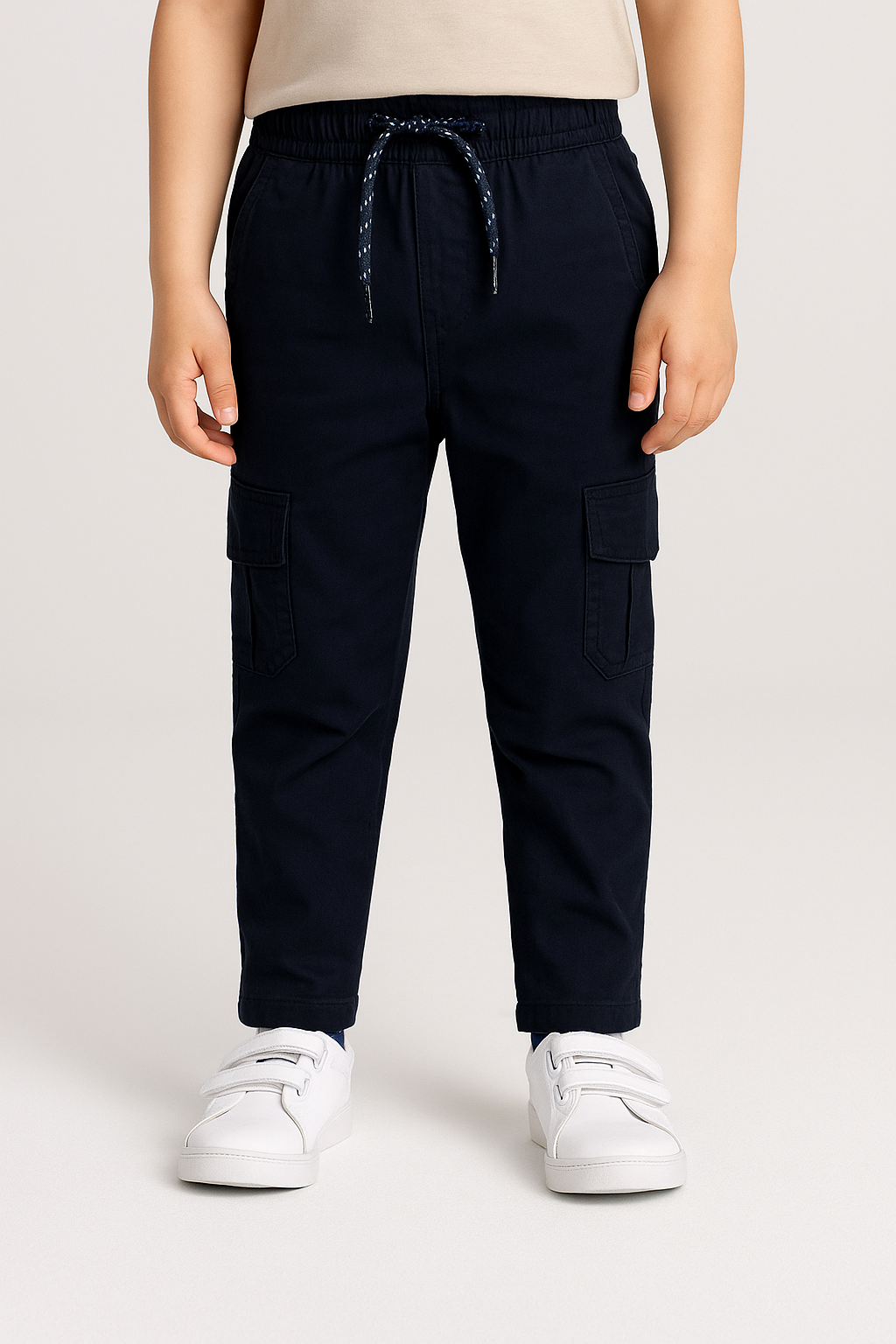 Boys Regular Mid Rise Dark Blue Jeans js85nb