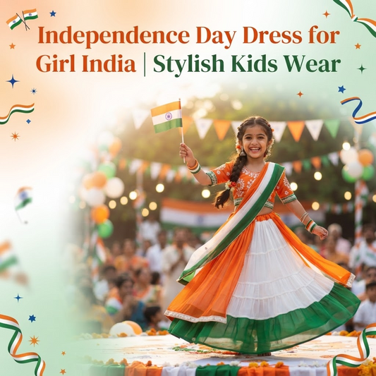 Best Independence Day Dress for Girl India | Cute Kids Outfits