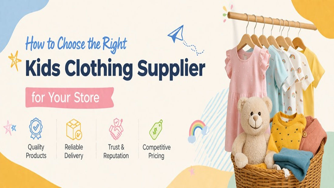 How to Choose the Right Kids Clothing Supplier for Your Store