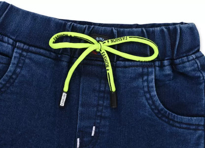 Boys Mid-Rise Printed Jeans js55grn