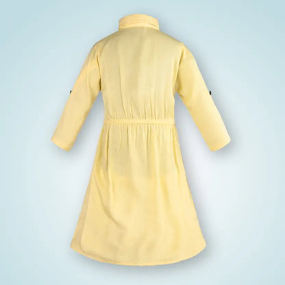 Girls Midi/Knee Length Party Dress cslp1061y