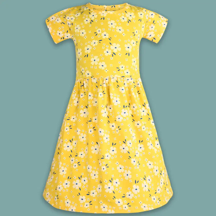 Girls Midi/Knee Length Casual Dress feE3423y