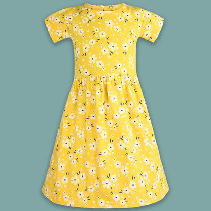 Girls Midi/Knee Length Casual Dress feE3423y