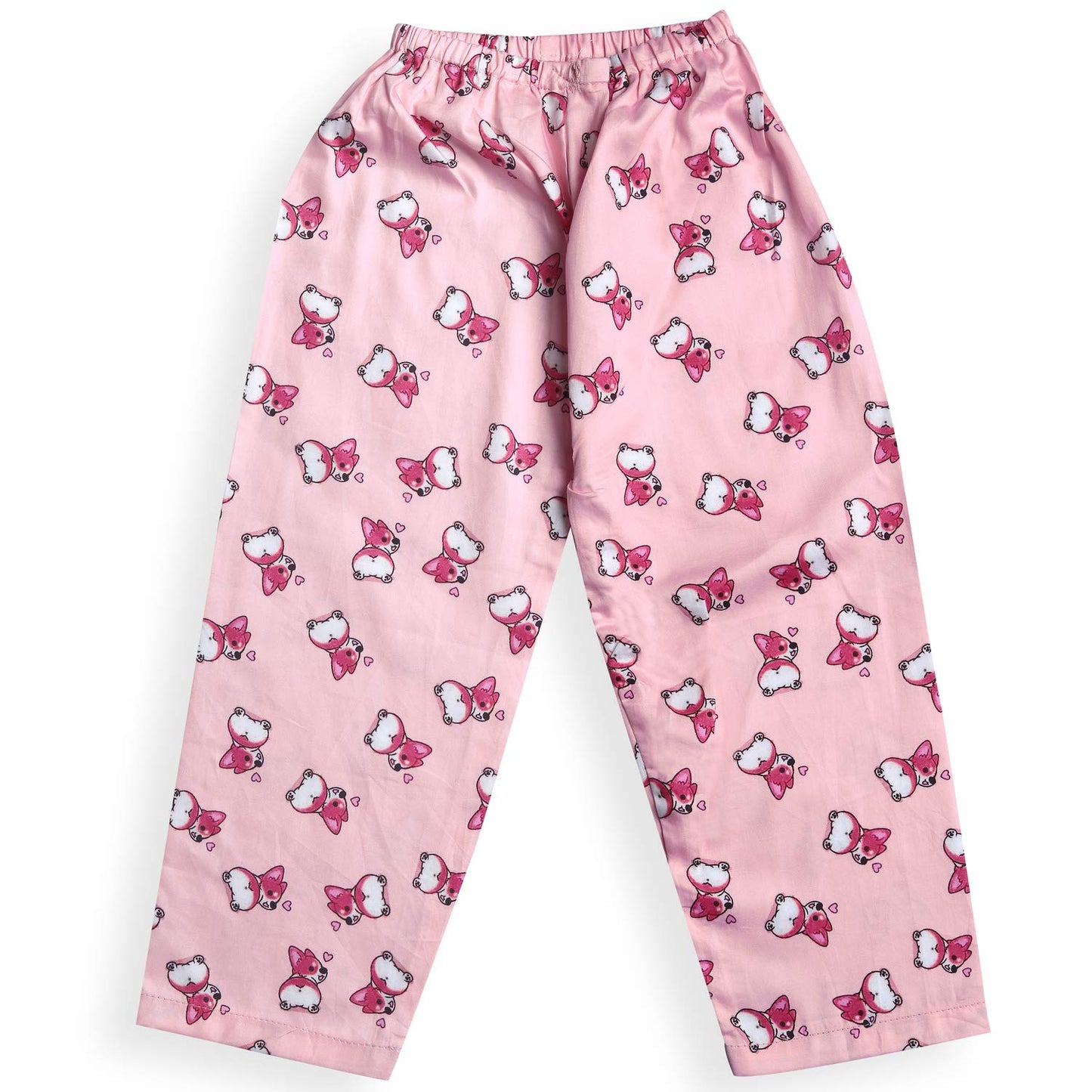 Unisex Printed Top and Bottom Pyjamas Night Dress