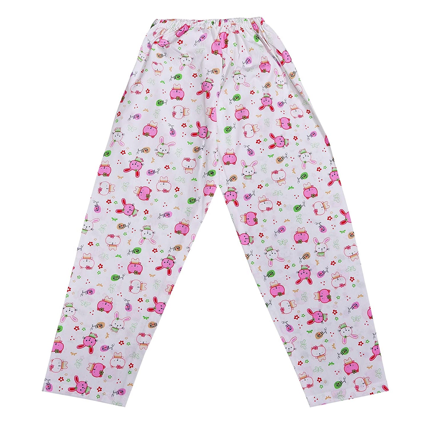 Unisex Printed Top and Bottom Pyjamas Night Dress