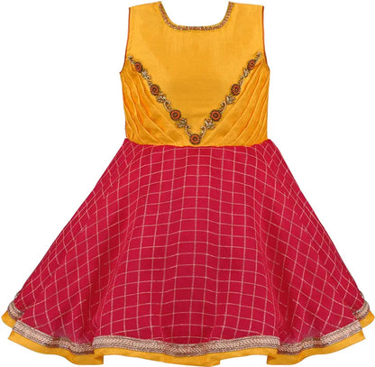 Girls Midi/Knee Length Party Dress bxa244y