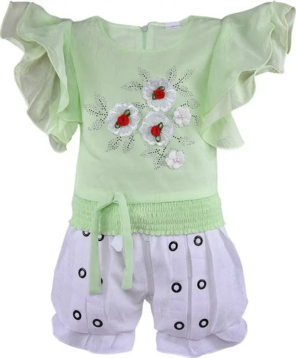 Girls Casual Top Shorts csl343sg