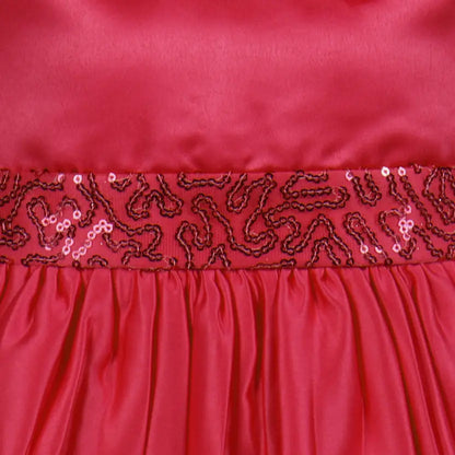 Baby Girls Midi/Knee Length Party Dress stn839rd