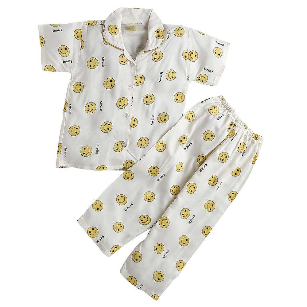 Cotton Sleepwear for Boys & Girls-(ND21ylw)