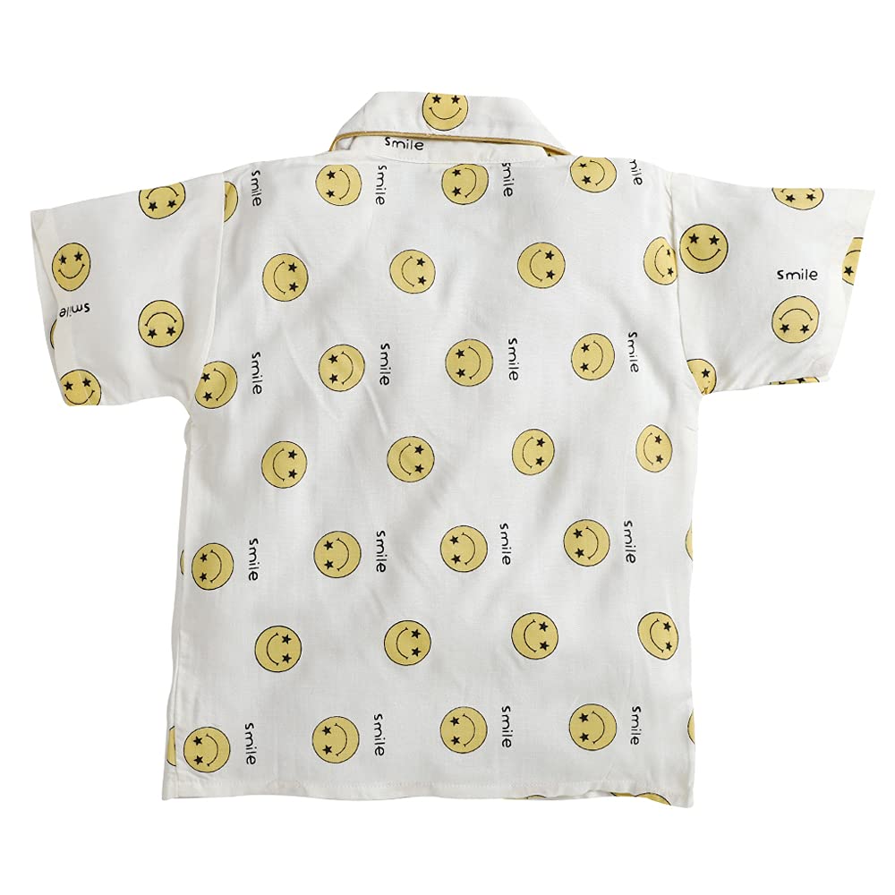 Cotton Sleepwear for Boys & Girls-(ND21ylw)