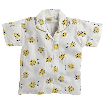 Cotton Sleepwear for Boys & Girls-(ND21ylw)