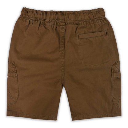 Boys Cotton Denim Cargo Shorts with Drawstring Waist - Wish Karo - photo 7