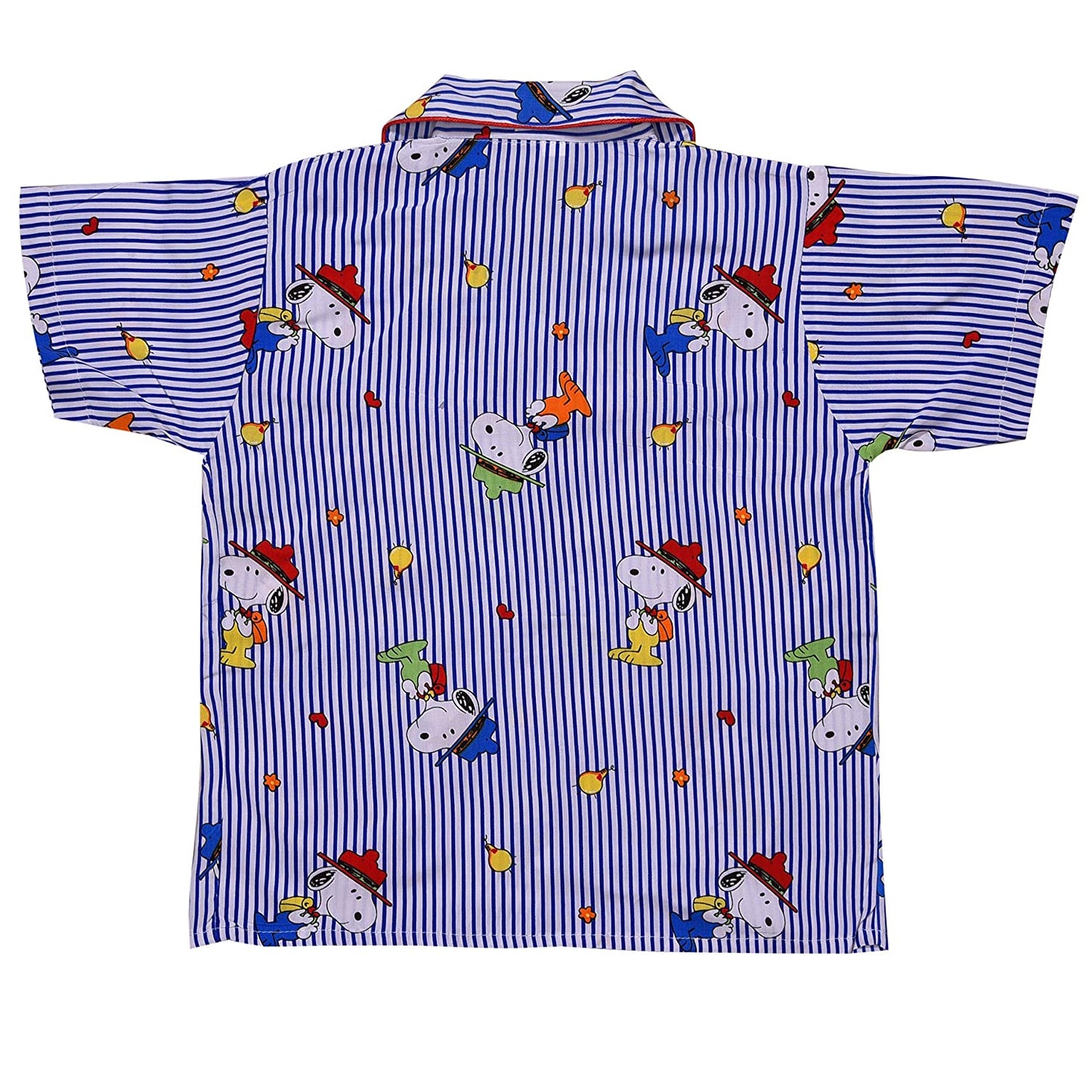 Unisex Printed Top and Bottom Pyjamas Night Dress