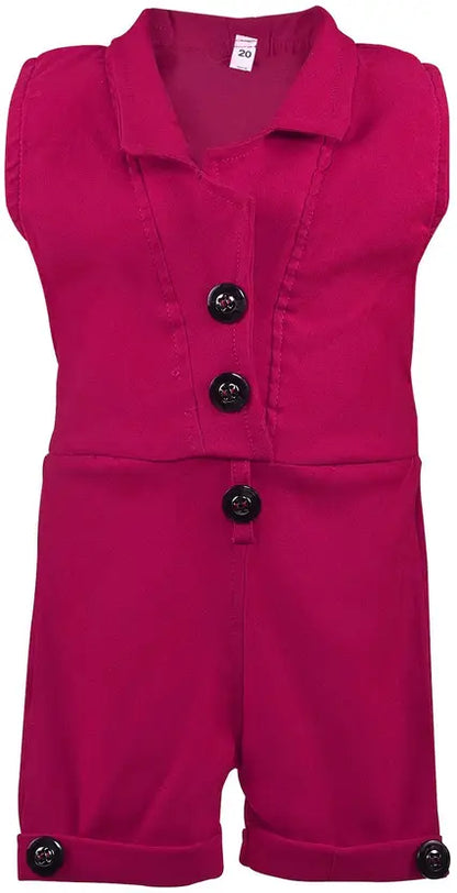 Girls Party(Festive) Jumpsuit JumpsuitÂ Â csl255pnk
