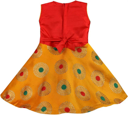 Baby Girls Embellished Ethnic Frocks Dress fe2943yrd