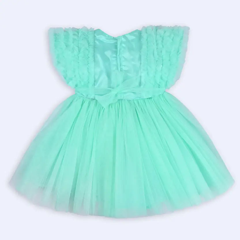 Baby Girls Short/Mid Thigh Party Dress fe3302sg