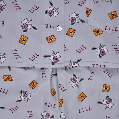 Girls Printed Cotton Blend Kids Nightwear
